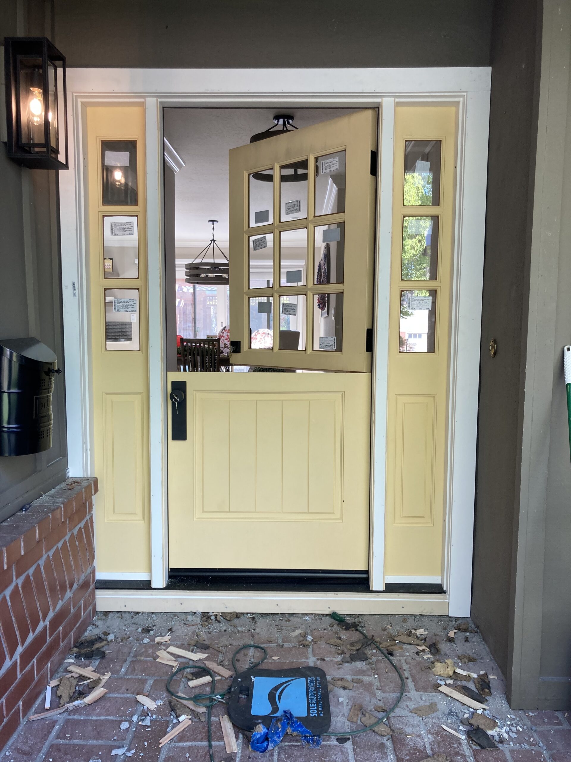 Custom entry door project