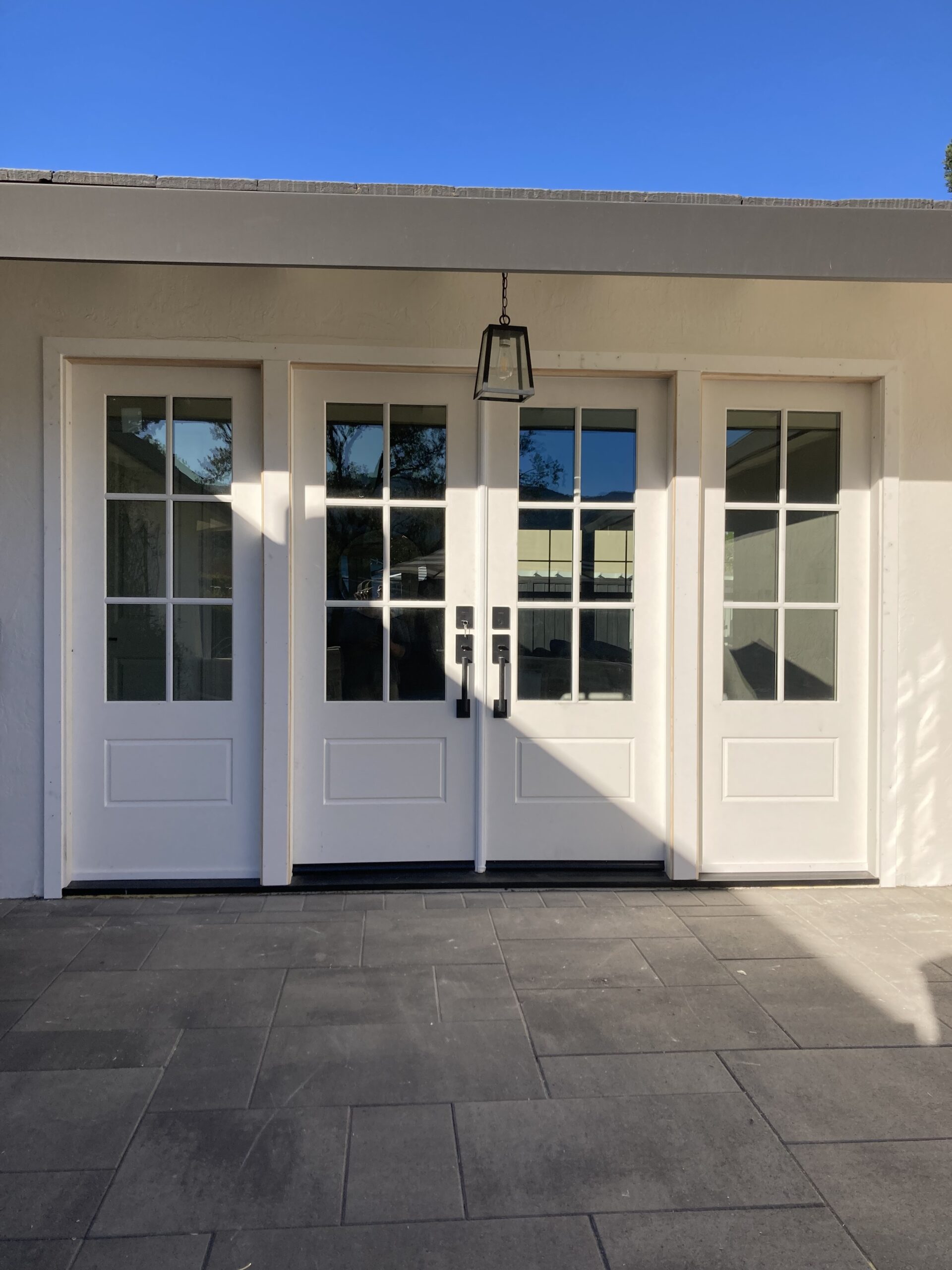 Front door installation project