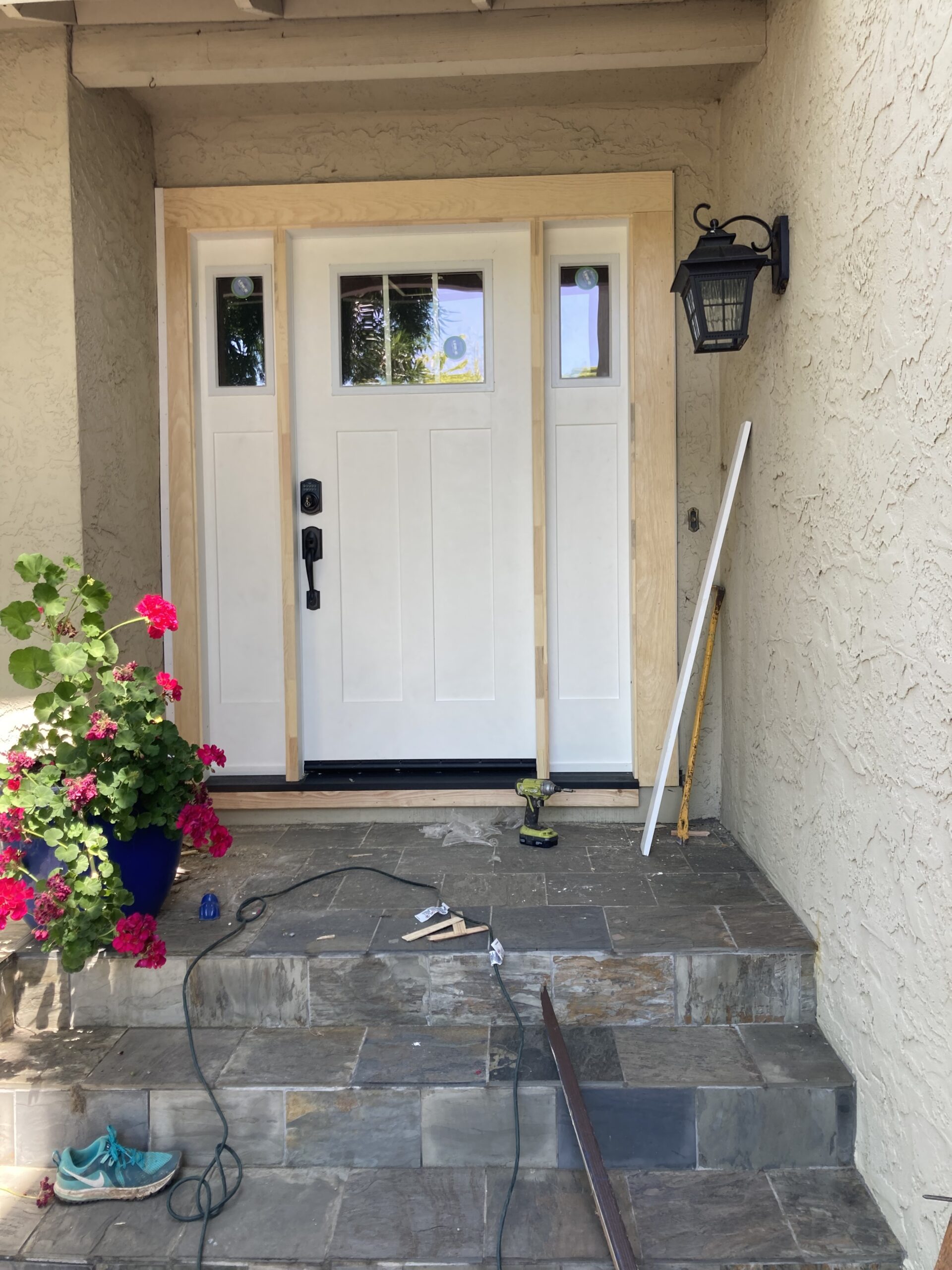 Front entry door project